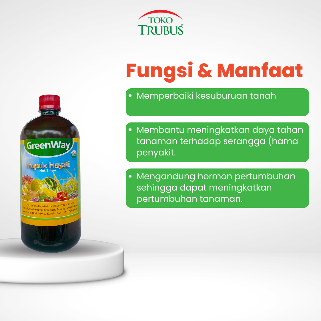 TRUBUS - PUPUK HAYATI CAIR GREENWAY