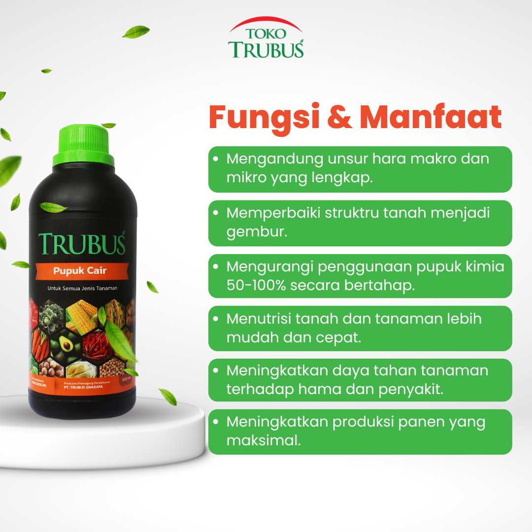 TRUBUS - PUPUK ORGANIK CAIR TRUBUS - 5L